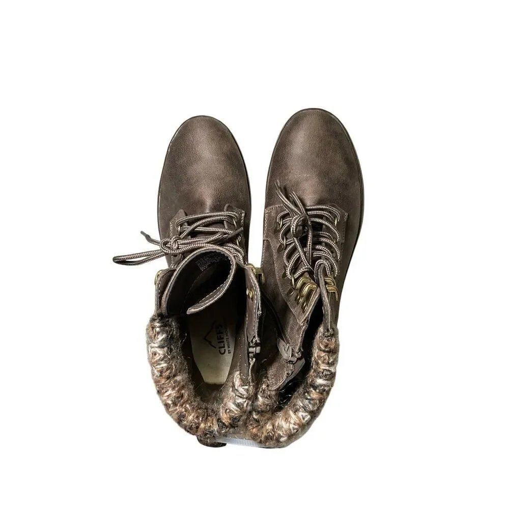 Cliffs | Hearty Lace-Up Hiker Booties
